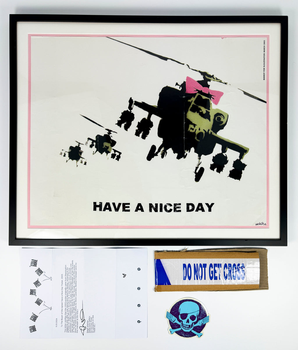 Have A Nice Day, 2003 (Hand-Signed)(Framed)