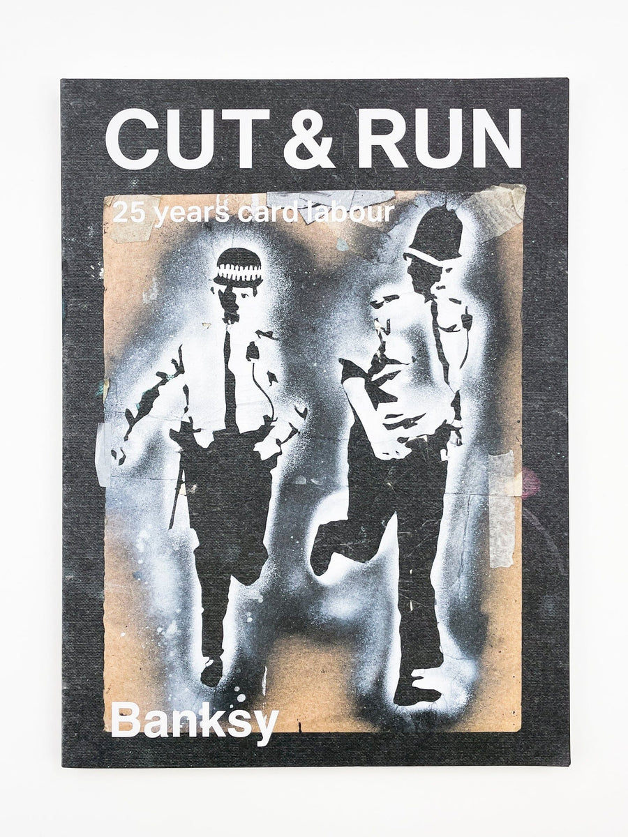 真作 banksy バンク￼シー 公式作品展「CUT & RUN」公式book-