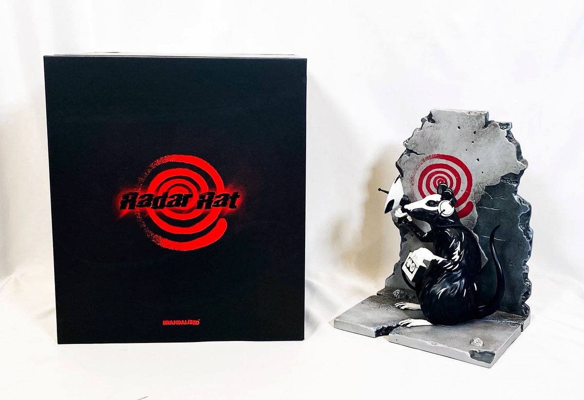 Radar Rat Polystone Sculpture – Post Modern Vandal