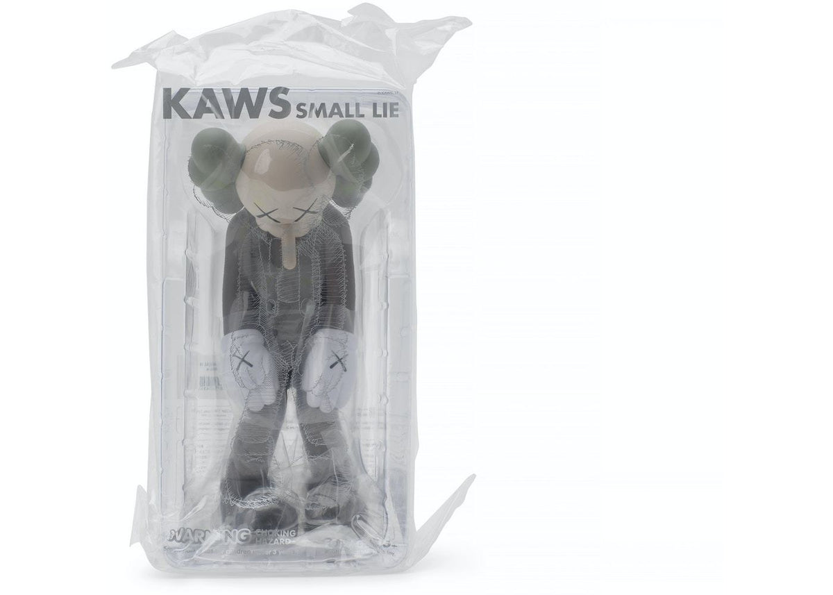 KAWS Small Lie Companion Vinyl Figure Black Brand New In Original Plastic