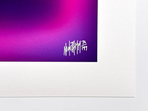 Arc (Magenta) Print Nick Thomm