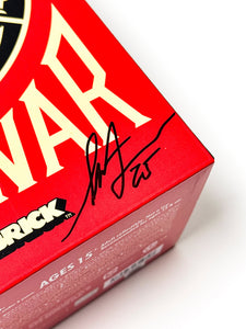 BEARBRICK Shepard Fairey Make Art Not War (SIGNED) 400% + 100% Box Set Vinyl Figure Shepard Fairey