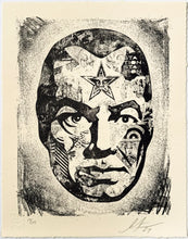 Load image into Gallery viewer, Big Brother Letterpress Print Shepard Fairey
