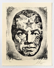 Load image into Gallery viewer, Big Brother Letterpress Print Shepard Fairey
