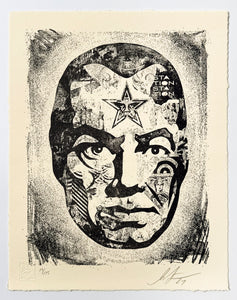 Big Brother Letterpress Print Shepard Fairey