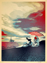 Load image into Gallery viewer, Bliss at the Cliff&#39;s Edge Print Shepard Fairey
