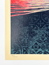 Load image into Gallery viewer, Bliss at the Cliff&#39;s Edge Print Shepard Fairey
