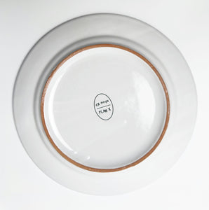 'Bon Apetit' Hand Painted Ceramic Plate Ceramic CB Hoyo