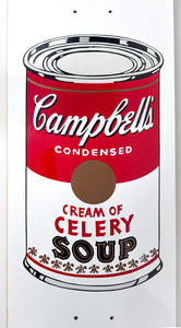 Campbell's Soup Skateboard Deck (White) Skate Deck Andy Warhol