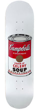 Load image into Gallery viewer, Campbell&#39;s Soup Skateboard Deck (White) Skate Deck Andy Warhol
