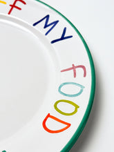 Load image into Gallery viewer, &#39;Hands Off&#39; Hand Painted Ceramic Plate Ceramic CB Hoyo
