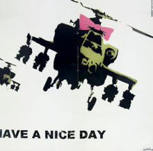 Load image into Gallery viewer, Have A Nice Day, 2003 (Hand-Signed)(Framed) Print Banksy
