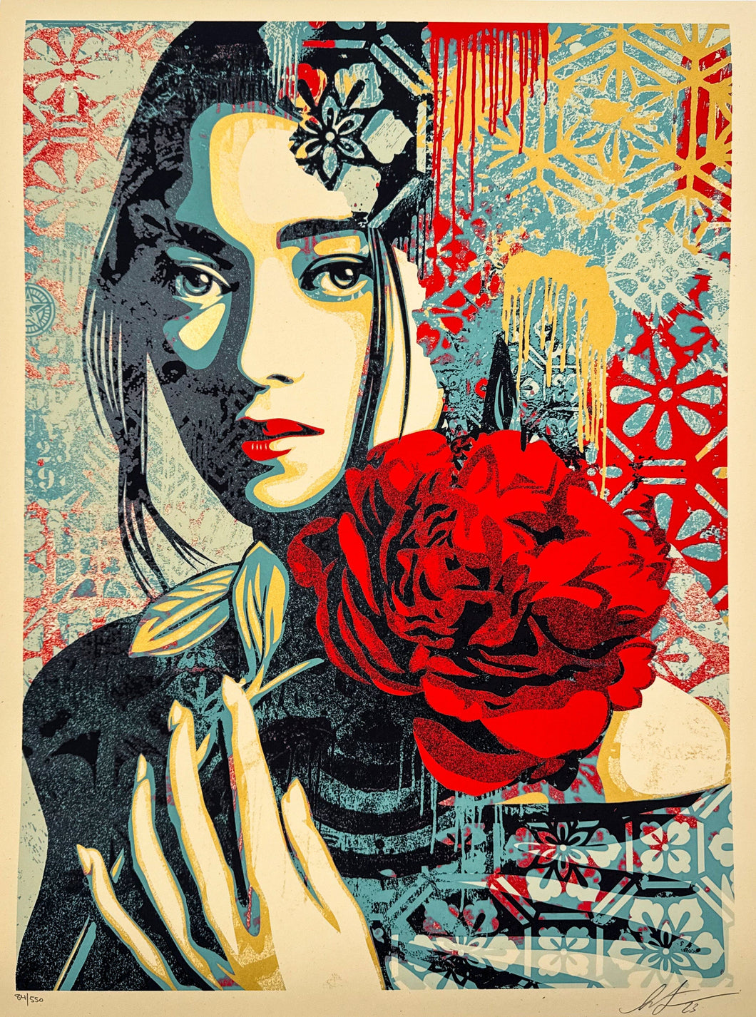 Incarnation (Color) Print Shepard Fairey