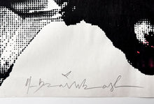 Load image into Gallery viewer, Leonard Nimoy Paster (Pink Hair) (Signed) Print - Hand Embellished Mr. Brainwash
