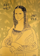 Load image into Gallery viewer, Mona Lisa&#39;s Message (Gold Variant) Print Ripoff
