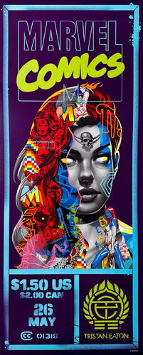 Mystique Cornerbox Poster Print Tristan Eaton