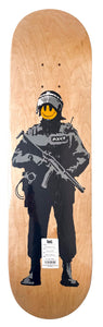 Riot Cop Skateboard Deck Skate Deck Banksy