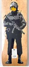 Load image into Gallery viewer, Riot Cop Skateboard Deck Skate Deck Banksy
