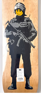 Riot Cop Skateboard Deck Skate Deck Banksy