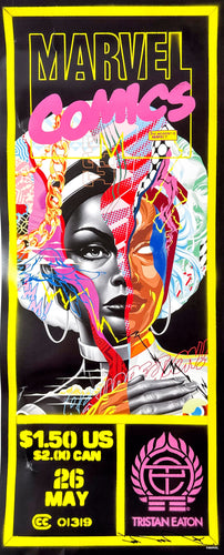 Storm Cornerbox Poster (damaged) Print Tristan Eaton