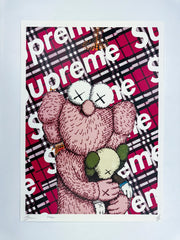 Supreme Meets KAWS (Red) – Post Modern Vandal