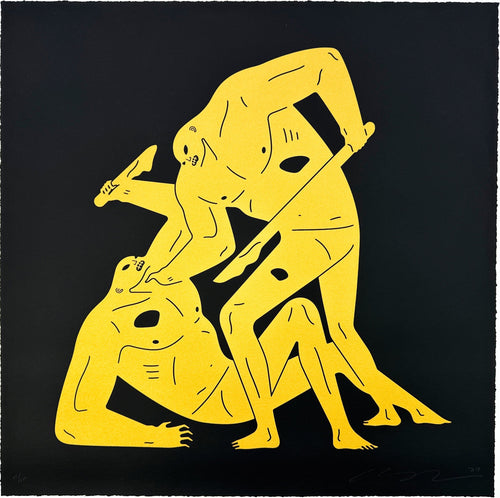 Take Me Now (Black & Gold) Print Cleon Peterson