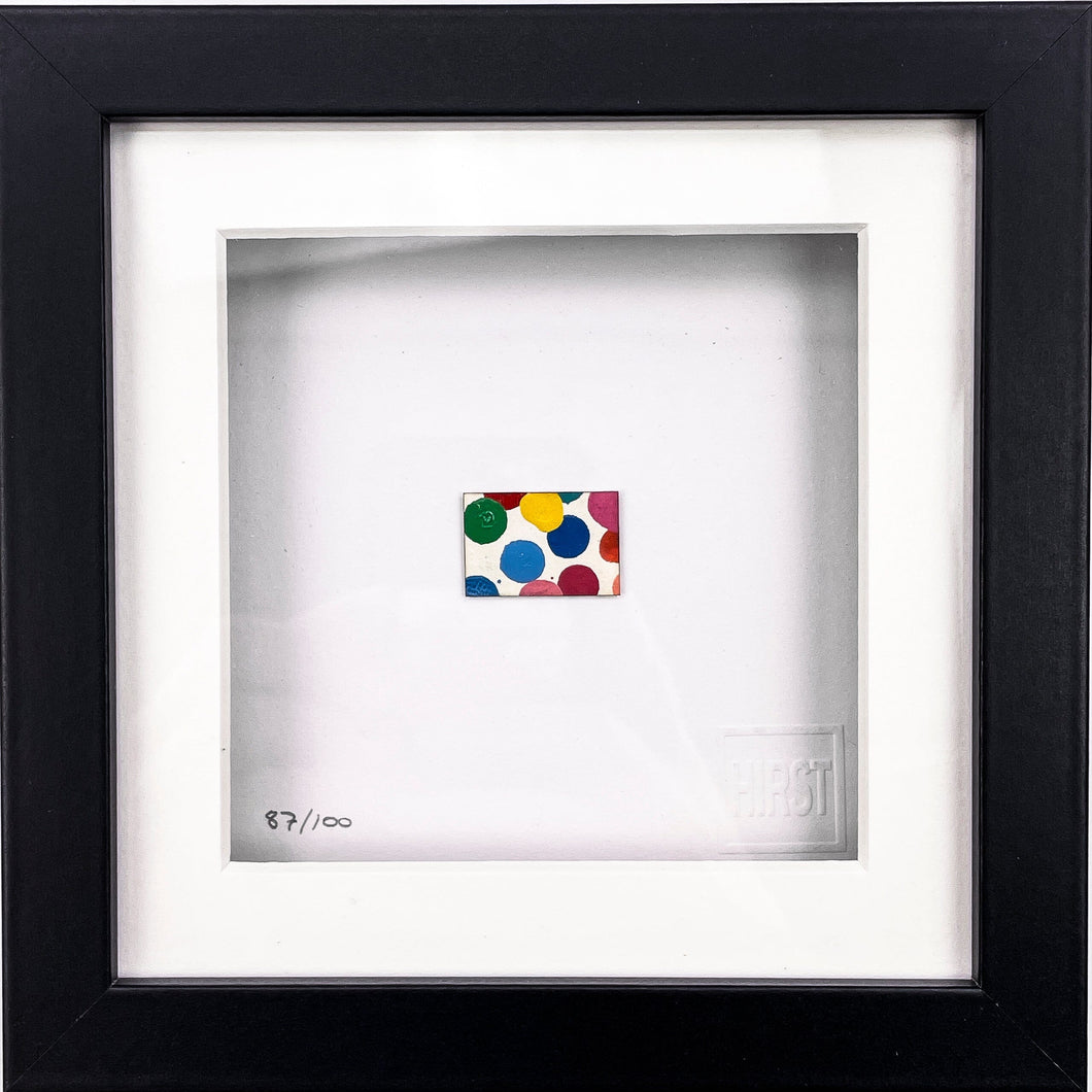 The Currency - The Head Of A Cow (Framed Fragment) Painting Damien Hirst