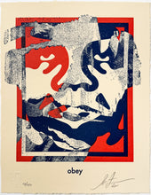 Load image into Gallery viewer, Torn Icon Letterpress Print Shepard Fairey
