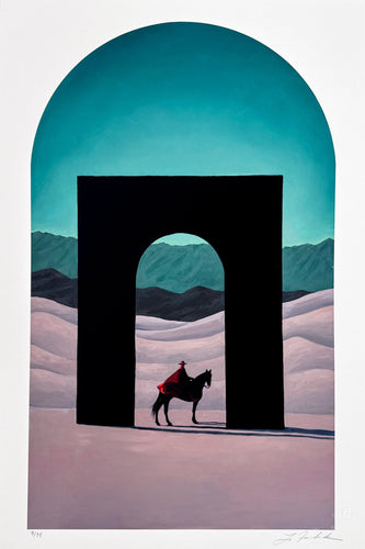 Western Portal Print Le Fawnhawk