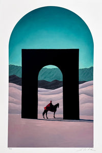 Western Portal Print Le Fawnhawk