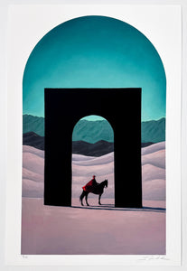 Western Portal Print Le Fawnhawk