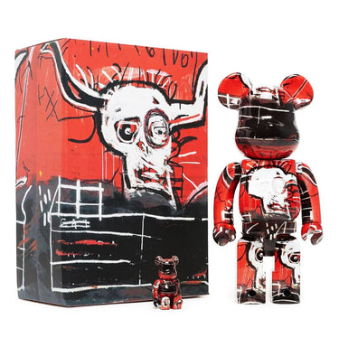 BEARBRICK Jean Michel Basquiat #5 (100% u0026 400%) – Post Modern Vandal