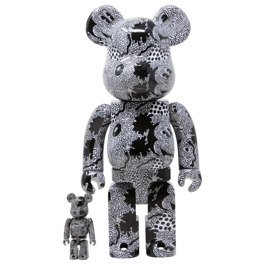 BEARBRICK Keith Haring 'Mickey Mouse' (400% + 100%)