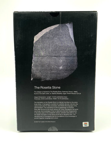 BEARBRICK The British Museum 'The Rosetta Stone' (400% + 100%)