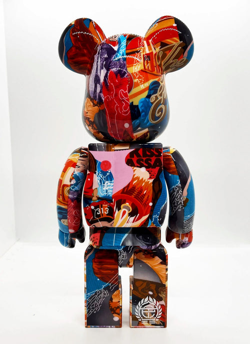 BEARBRICK Tristan Eaton DesignerCon Exclusive 400% (hand-signed