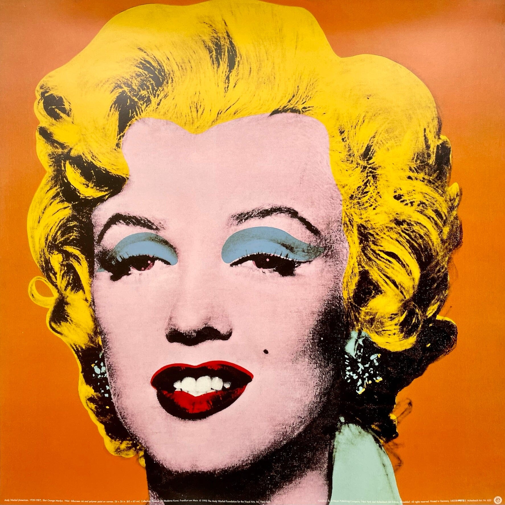 Marilyn Monroe (Orange Colorway) – Post Modern Vandal