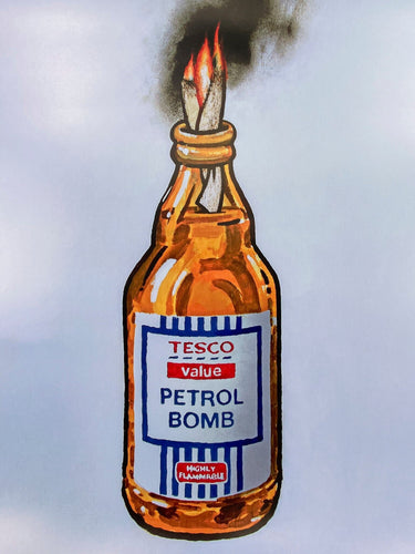 Tesco Petrol Bomb – Post Modern Vandal